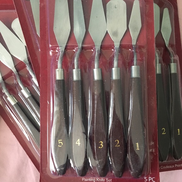 STAINLESS STEEL PALETTE KNIFES - Picture 3 of 3